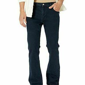 527™ Levi's® Men's Slim Bootcut Fit Jeans (Moss Black)